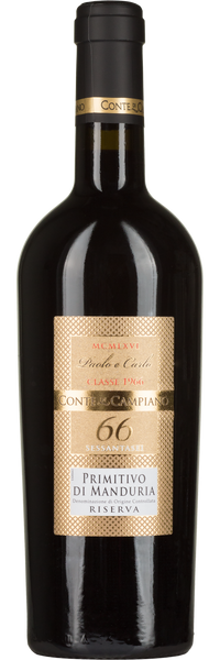 Primitivo di Manduria 2021 RiservaConte de Zampano